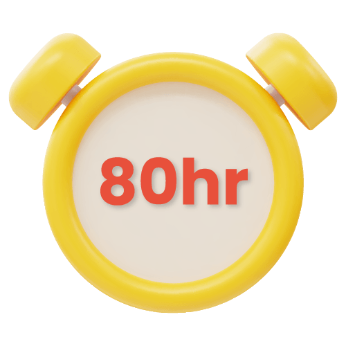 80 Hours of Independent Study