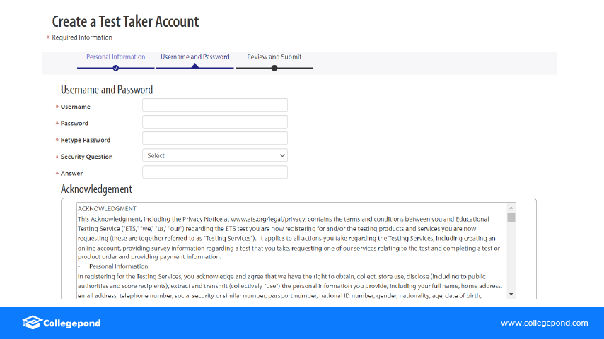 Create-username-and-password